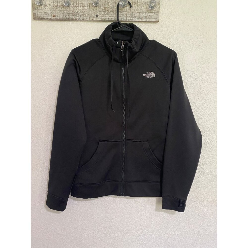 The North Face Women Full Zip Sweatshirt Jacket SZ Medium Classic Outdoor